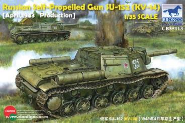 Trumpeter 01571 1/35 Su-152 Self-propelled Heavy Howitzer Model Kit for sale online 