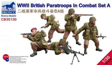 Britische Fallschirmjäger im Kampf - Set A 