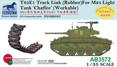 T85E1 Track links (Rubber) für M24 Chaffee 
