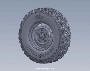 Wolf W.M.I.K Agressive Tread Pattern Wheel Set 