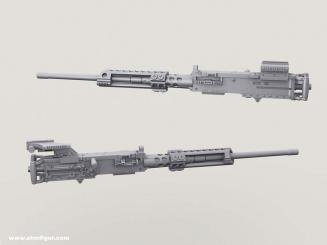 M2 HMG Body w/Surefire & Sight Mounts Replacement Set 