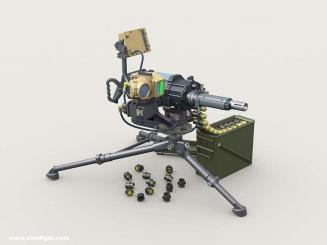 MK47 Striker 40mm AGL w LVSII Sight on Tripod 