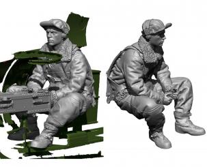 WW2 US B-17 Tail Gunner 