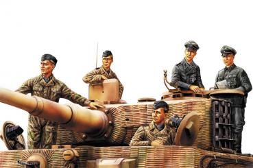 Equipage de chars allemands - Normandie 1944 