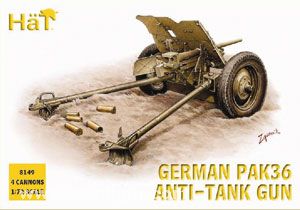 Pak36 Geschütz 