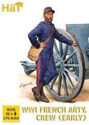 Französische Artilleristen (früh) - Erster Weltkrieg 