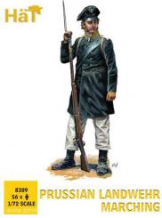 Preußische Landwehr - marschierend 