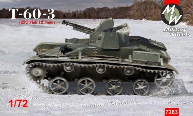 T-60-3 mit ZSU AA Gun 12,7 mm 