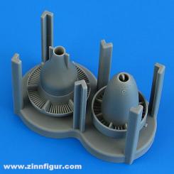 He 162A-1/2 Turbinendetails (Revell/Hobby 2000) 