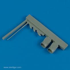 Fw Ta 154 Entrées d'air et tube de Pitot 