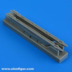 Sepecat Jaguar GR.1/GR.1A Upper Pylons with Adapters 