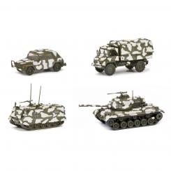Bundeswehr Fahrzeuge Set "Wintertarnung" 