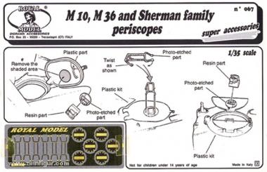 Périscope pour la famille Sherman 