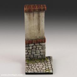 Base with Wall 