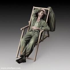 Sleeping US Soldier 