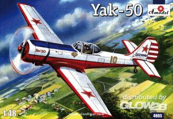 Yakovlev Yak-52 Soviet Two-seat Aerobatic Aircraft Scale Model by Amodel 4806 for sale online 
