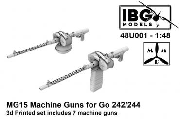MG15 Machine Guns for Go 242/244 