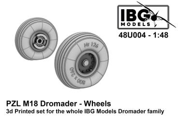PZL M18 Dromader Wheels 