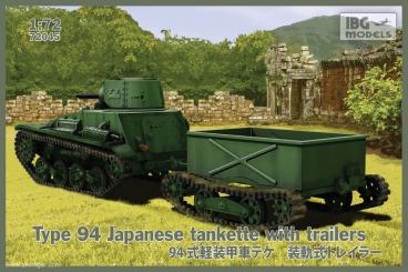 Type 94 Tankette mit Anhänger 