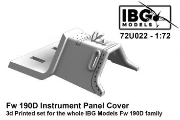 Fw 190D Instrument Panel Cover 