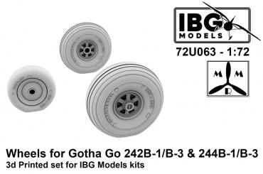 Wheels for Go 242B-1/Go 242B-3/Go 244B-1/Go 244B-3 