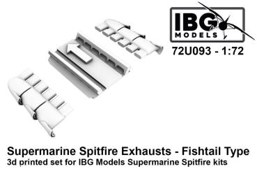 Spitfire Exhaust - Fishtail Type 