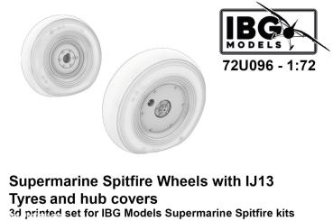 Spitfire Wheels with IJ13 Tires and Hub Covers 