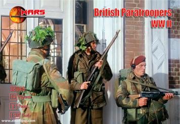 Britische Fallschirmjäger WK2 
