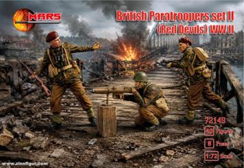 Ensemble de parachutistes britanniques n° 2 « Red Devils » - Seconde Guerre mondiale 