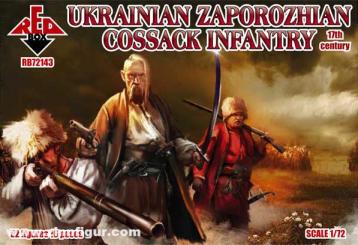 Ukrainische Saporoger Kosaken Infanterie - 17. Jh. 