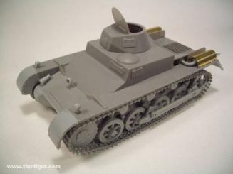 1. Serie / La.S Chassis Sheet-Metal Turret by Krupp 