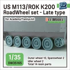 US M113 / ROK K200 Roadwheel set - Late type 