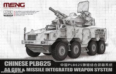 PLB625 avec canon antiaérien et missiles 