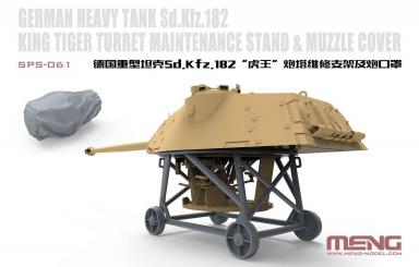 Sd.Kfz.182 King Tiger Turret Maintenance Stand & Muzzle Cover 
