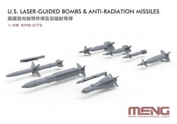 US Lasergesteuerte Bomben und Anti-Radar-Raketen 