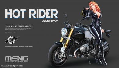 "Hot Rider" Motorradfahrerin 