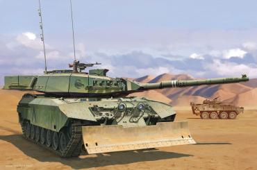 Leopard C2 MEXAS avec lame de déneigement 