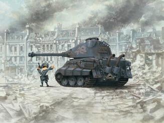 King Tiger (Porsche Turret) "World War Toons" 