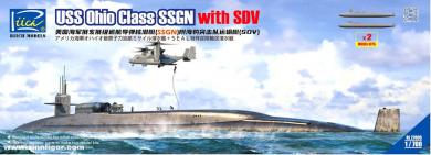 USS Ohio Class SSGN with SDV 