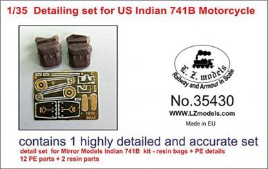 US Indian 741B Kit de détails pour moto 