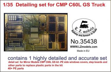 CMP C60L GS Truck Detail Set 