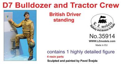 Conducteur britannique - debout 