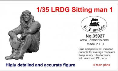 LRDG sitzender Soldat 1 