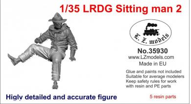 LRDG sitzender Soldat 2 