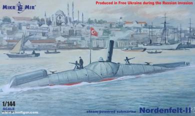 Türkisches Nordenfeld II U-Boot 