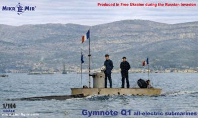Gymnote Q1 - Elektrisches U-Boot - 1889 
