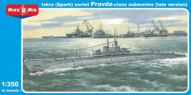 Iskra (Spark) Soviet Pravda Class Submarine (Late Version) 
