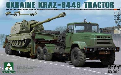 KrAZ-6446 mit ChMZAP-5247G Anhänger 