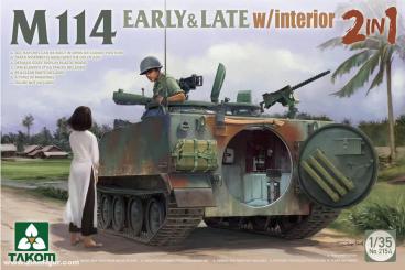 M114 précoce/ tardif avec détails intérieurs 