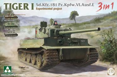 Sd.Kfz.181 Pz.Kpfw.VI Ausf.E Tiger I "Experimentales Projekt" 